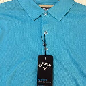 Callaway Polo Opti Dry Golf Shirt Men's Medium NWT